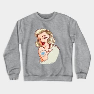 Diamonds are a girl's best friend Crewneck Sweatshirt